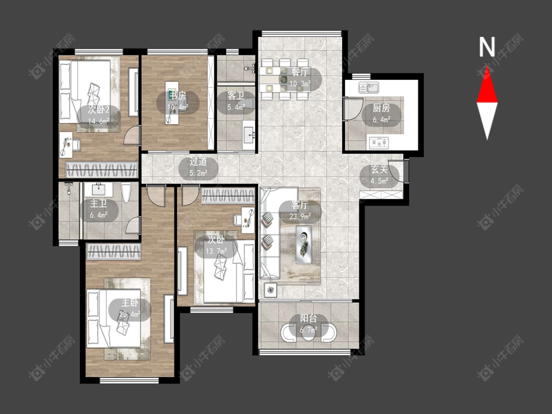 常州雅居乐星河湾在售二手房源户型图_小牛看房
