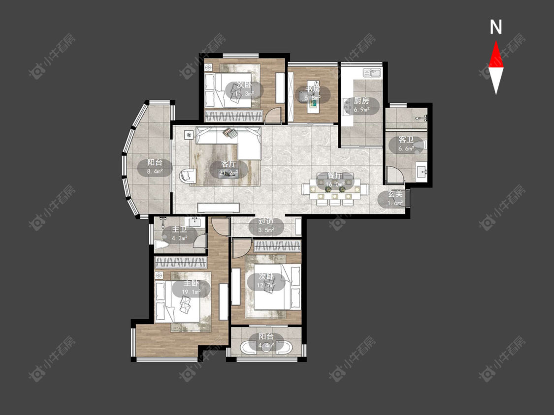 常州中央花园在售二手房源_小牛看房