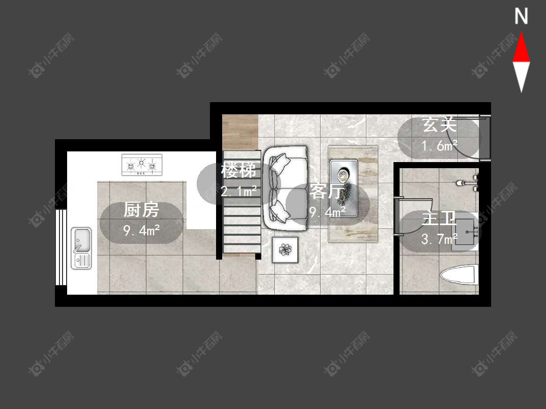 常州公园路在售二手房源户型图_小牛看房