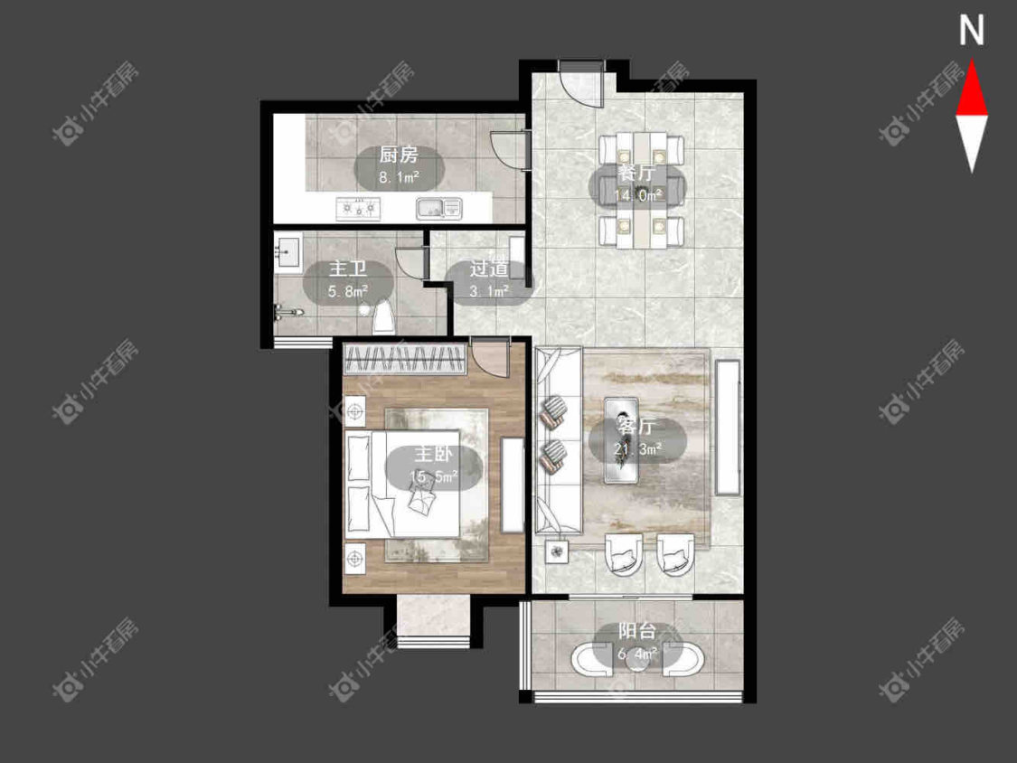 常州天王堂新寓在租房源_小牛看房