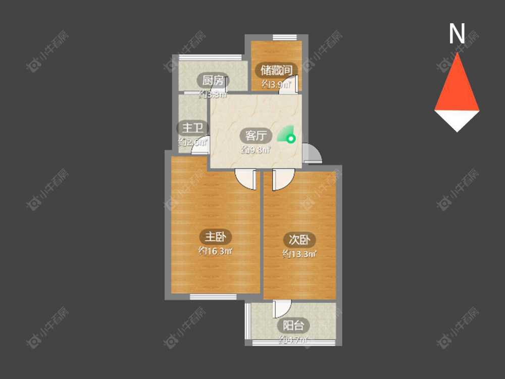 常州经纬巷在售二手房源户型图_小牛看房