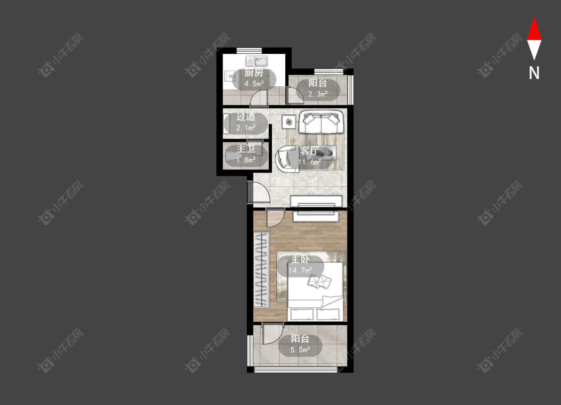 浦南新村房源户型图 常州浦南新村在售二手房源户型图_小牛看房