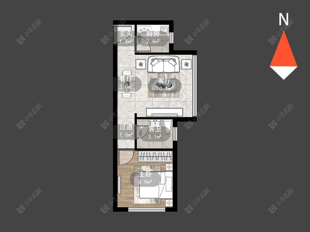 莱蒙城铂晶房源户型图 常州莱蒙城铂晶在售二手房源户型图_小牛看房