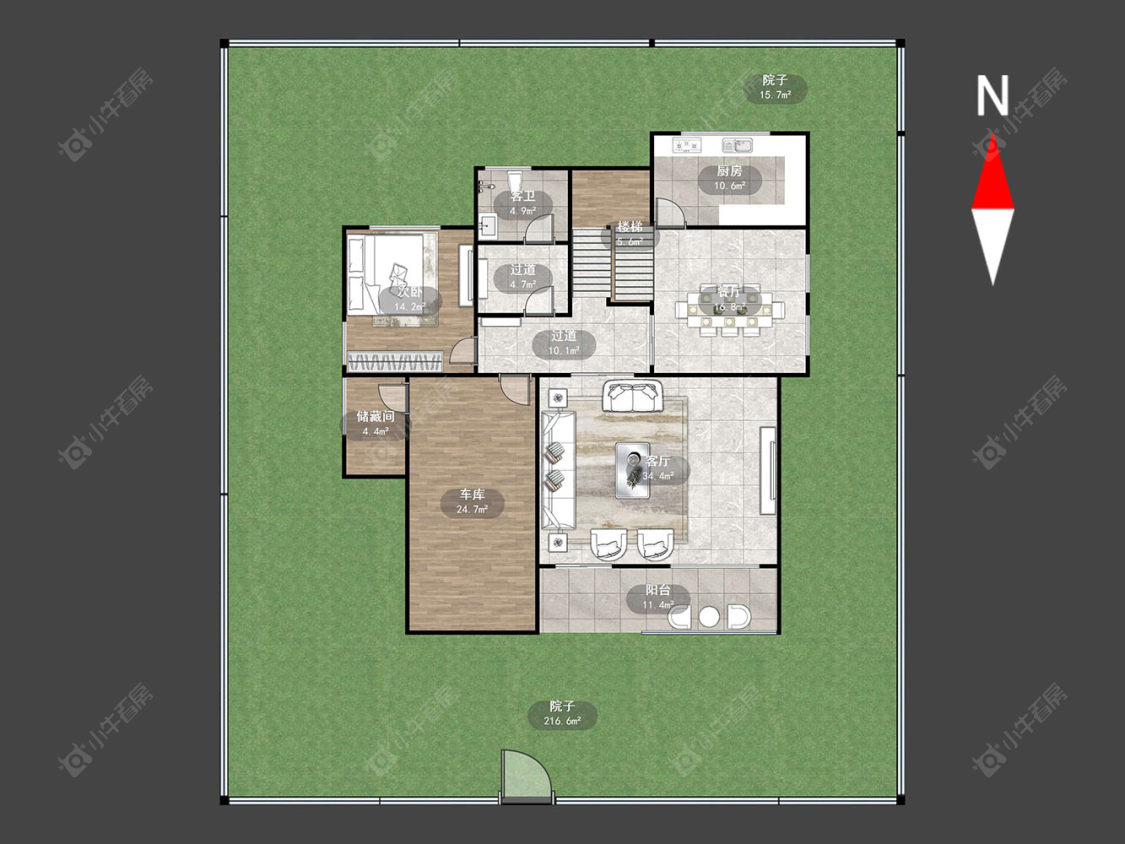 常州阳光明珠苑在售二手房源户型图_小牛看房