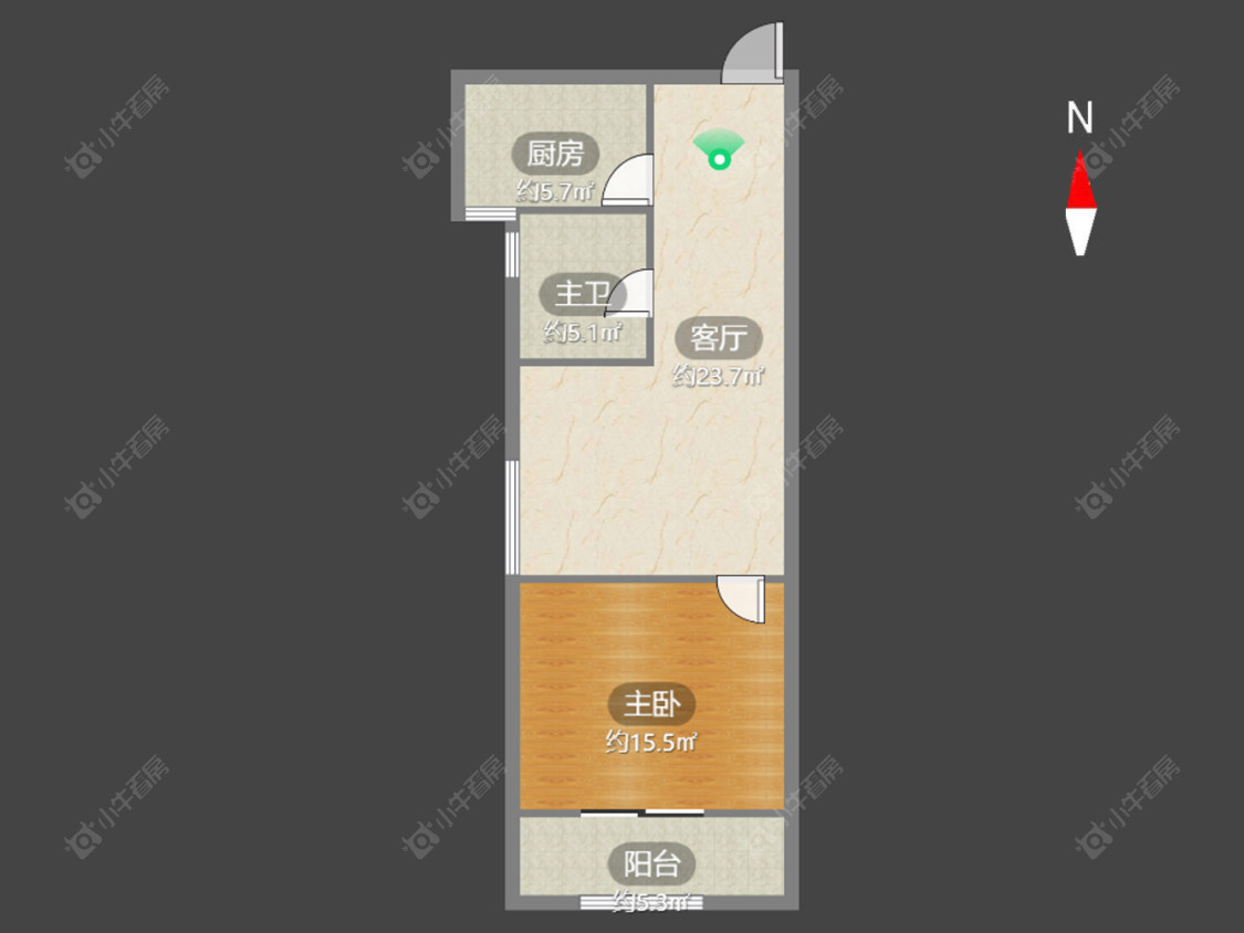 常州九洲新世界花苑在售二手房源户型图_小牛看房