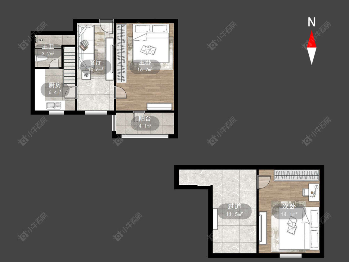 清潭新村房源户型图 常州清潭新村在售二手房源户型图_小牛看房