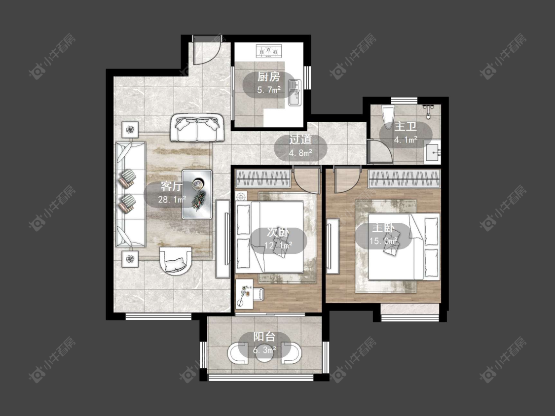 丹阳国信宜和在售二手房源户型图_小牛看房