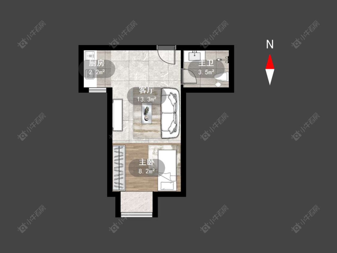 常州都市雅居在售二手房房源户型图_小牛看房