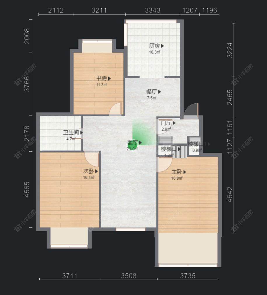 常州燕阳花园在售二手房源户型图_小牛看房