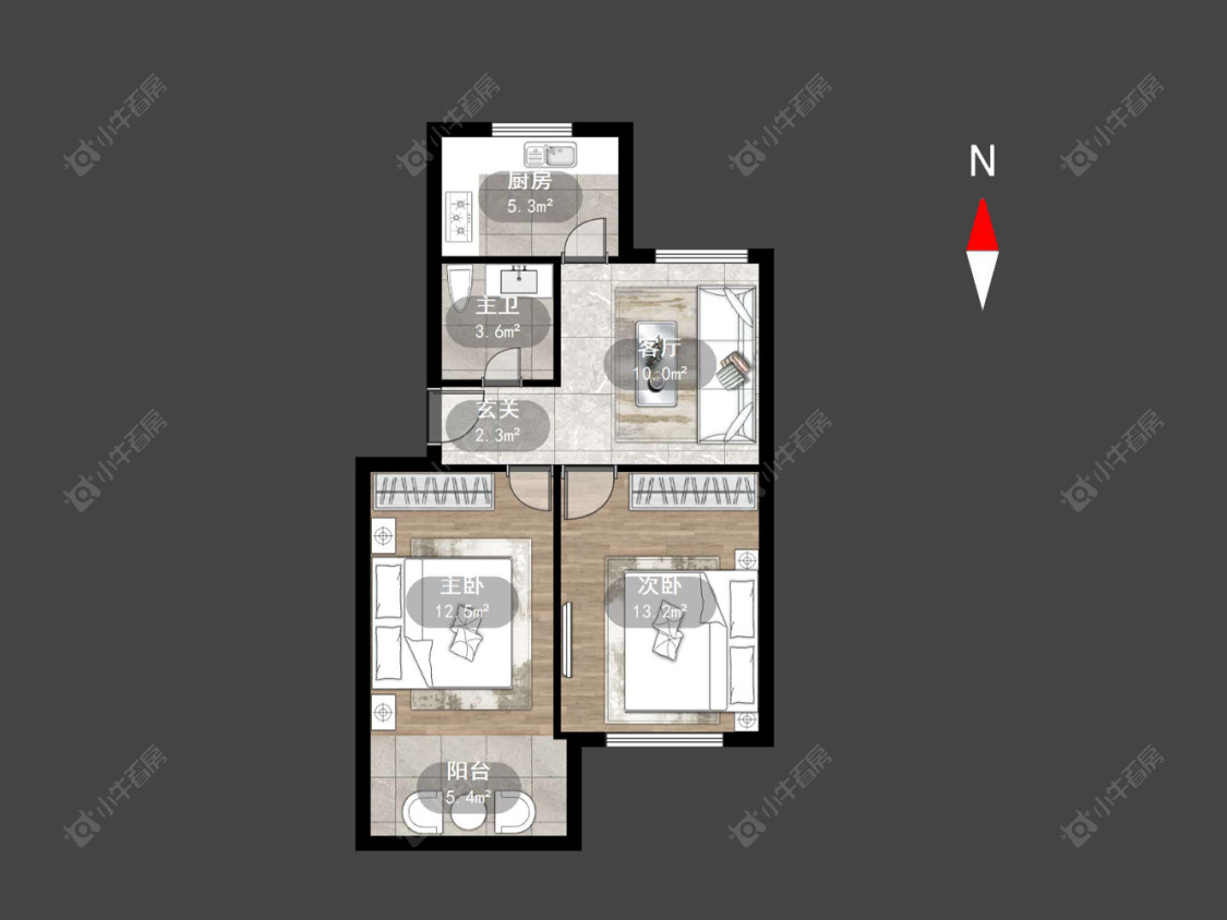 常州燕兴新村东区在售二手房房源户型图_小牛看房