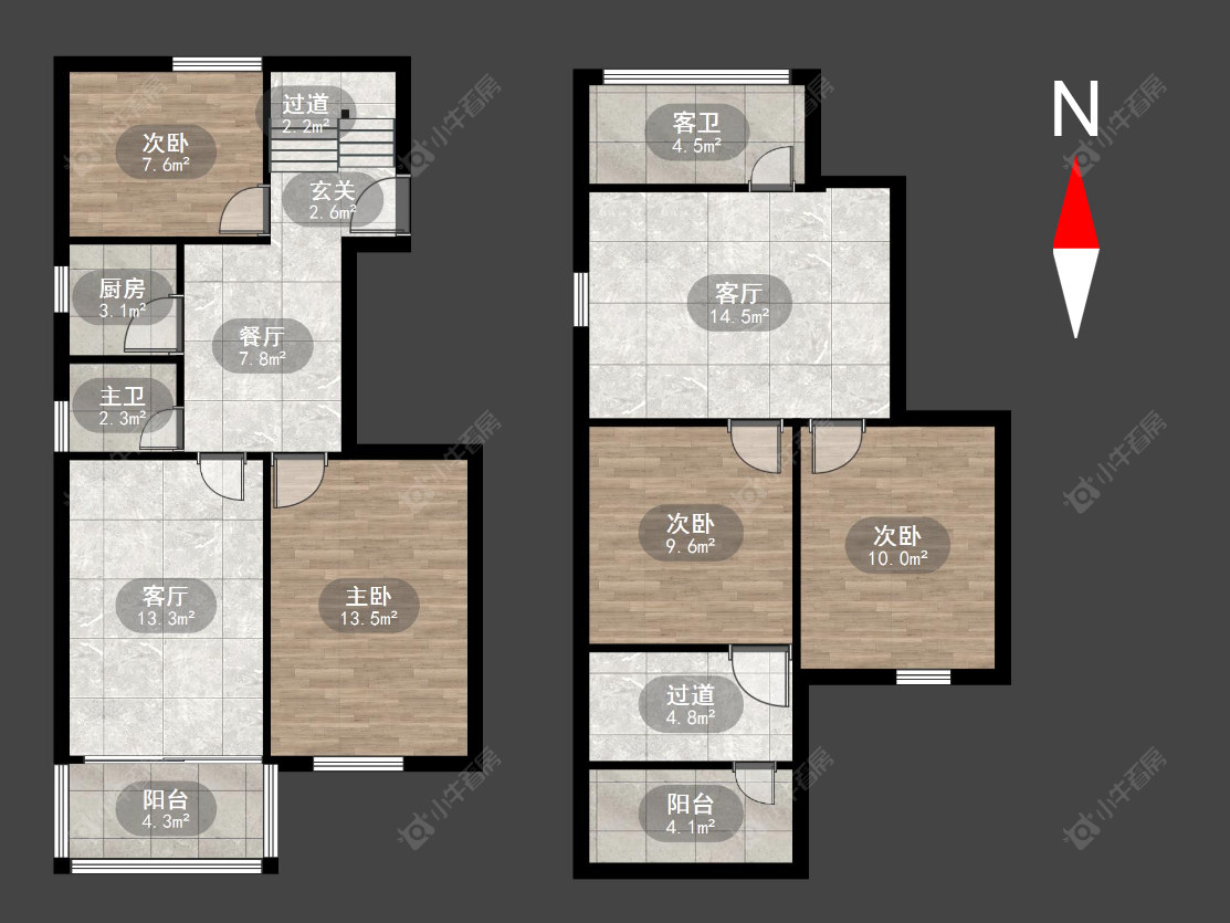 常州朝阳四村在售二手房源户型图_小牛看房