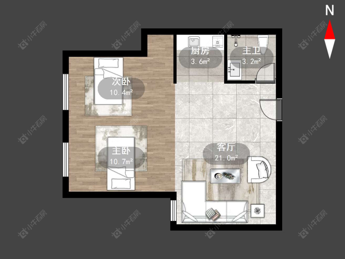 常州公园路在售二手房源户型图_小牛看房