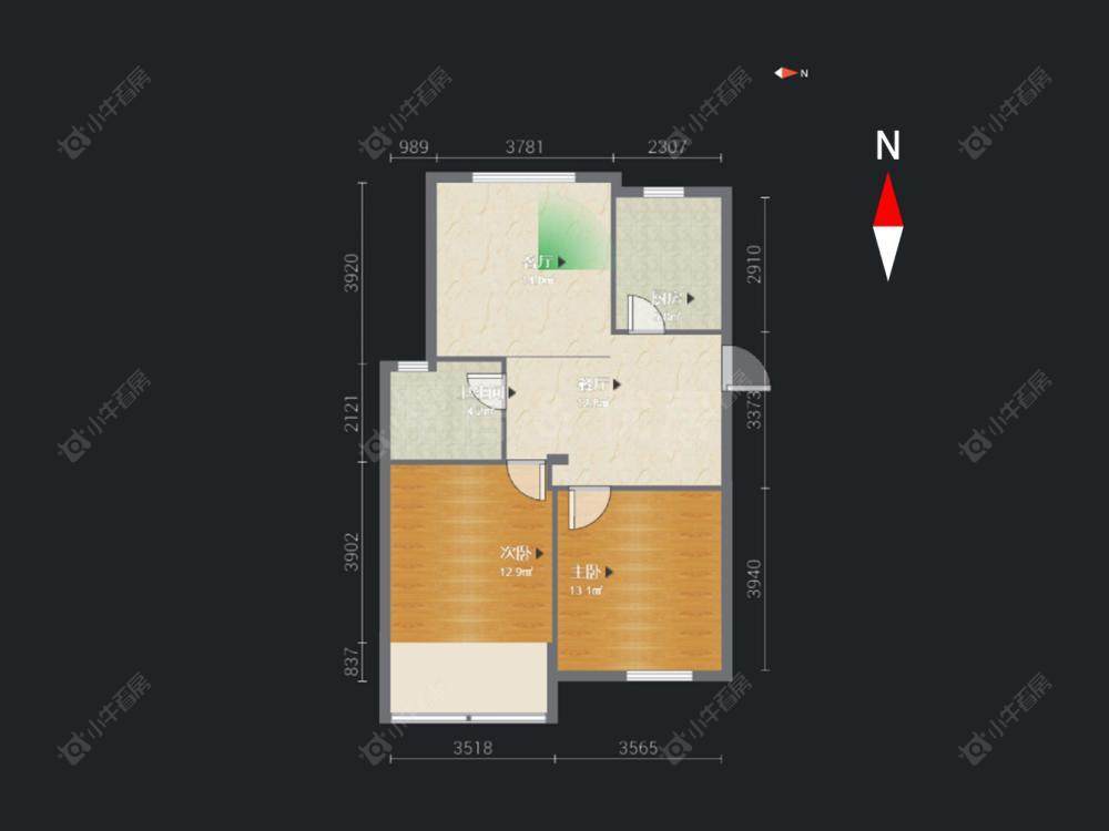 常州顺园九村在售二手房源户型图_小牛看房