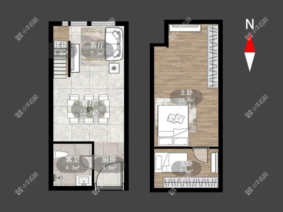 常州亚泰财富中心租房_小牛看房