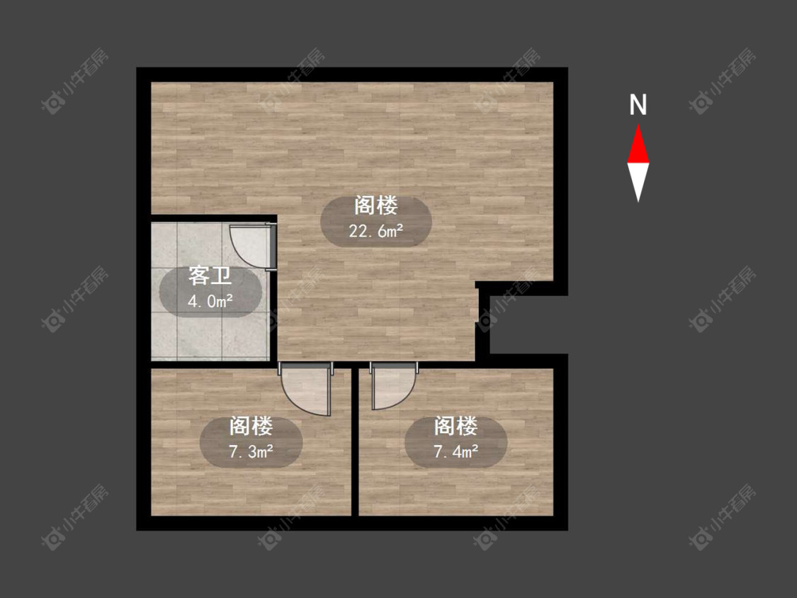 常州新龙花苑西区在售二手房房源户型图_小牛看房