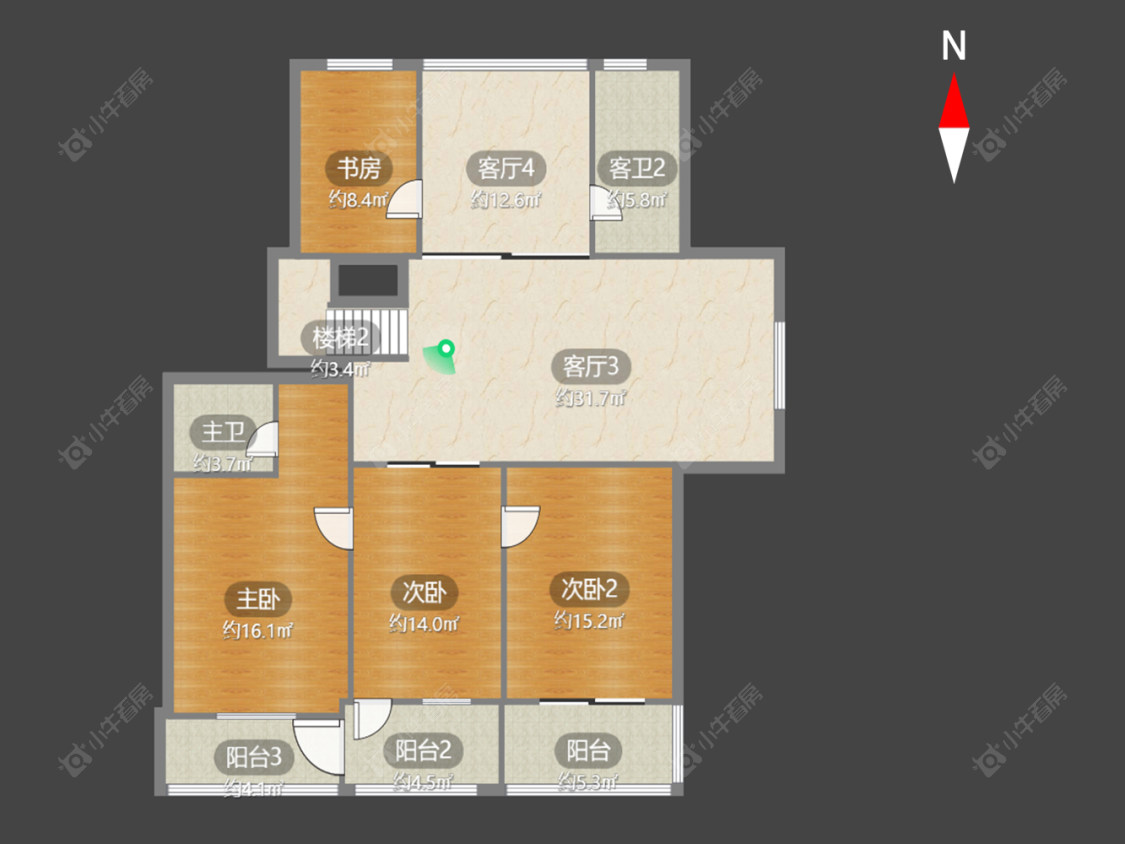 东园新村房源户型图 常州东园新村在售二手房源户型图_小牛看房