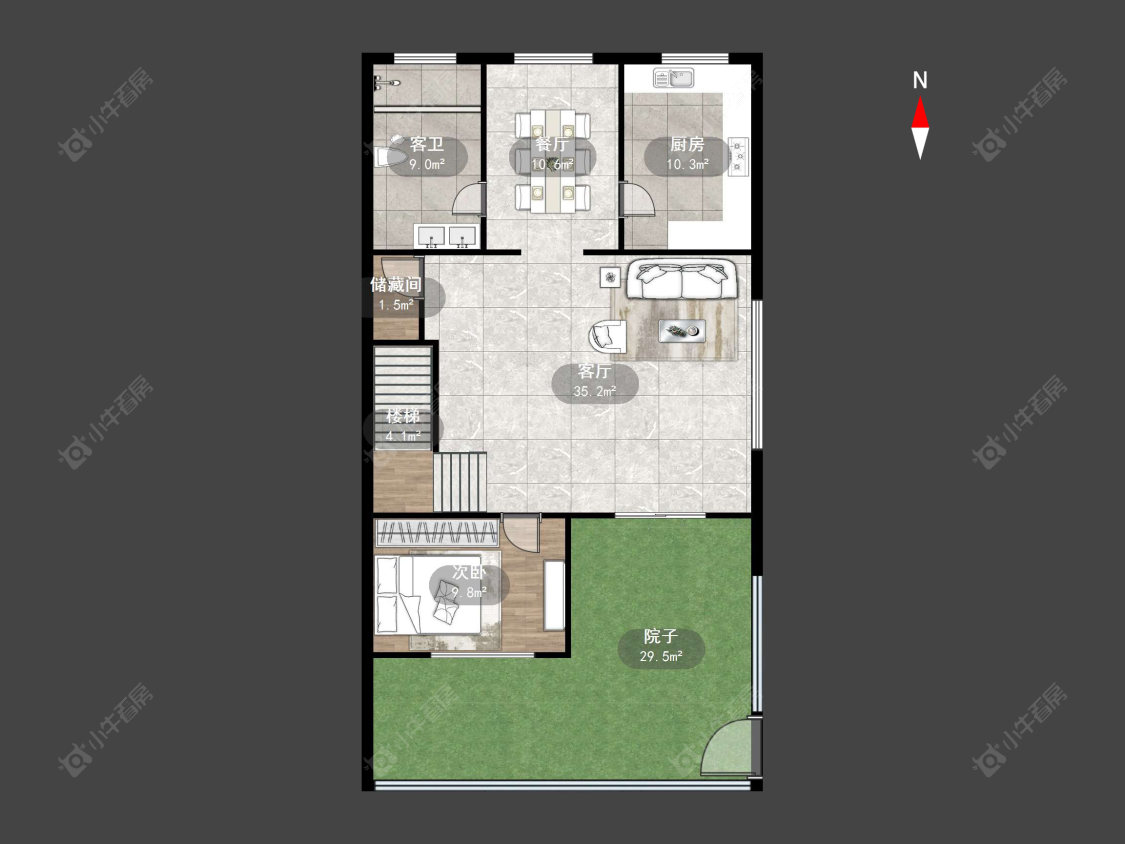 常州花园西庙村在售二手房源户型图_小牛看房