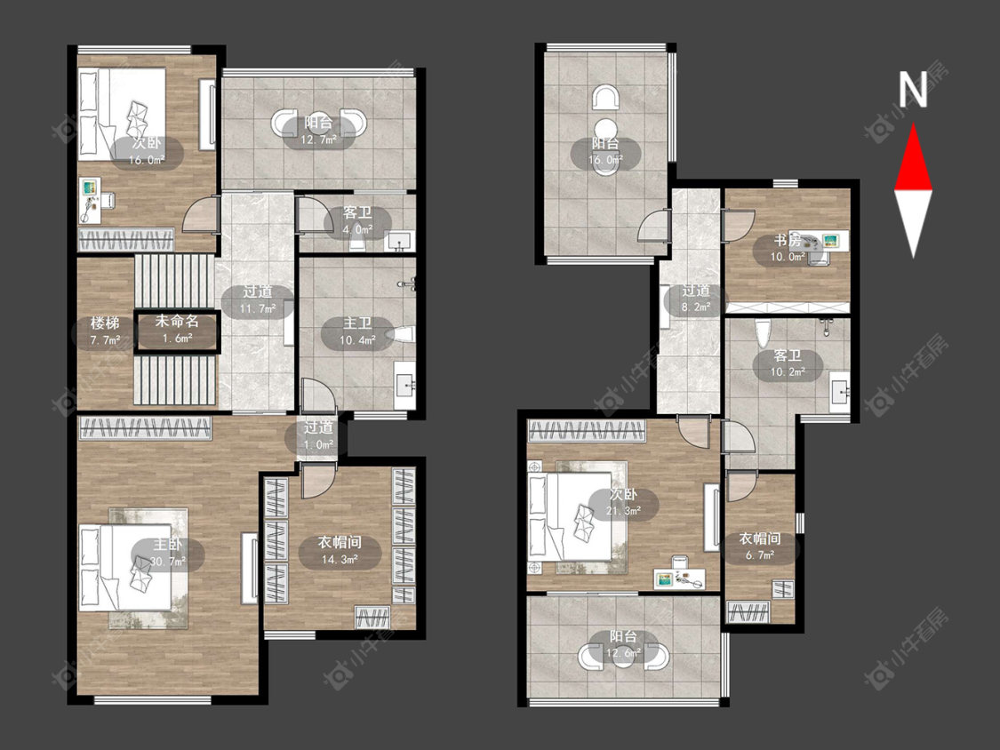 常州御城在售二手房源户型图_小牛看房