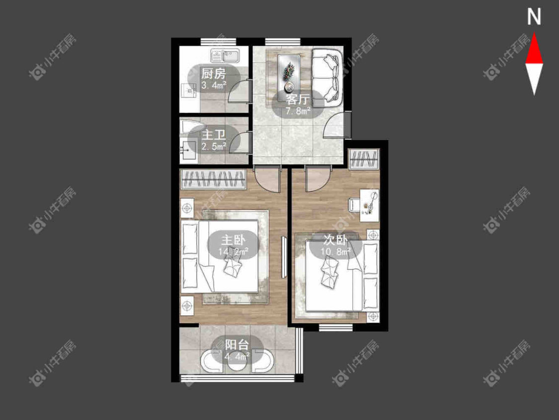 常州广化里在租房源室内图_小牛看房