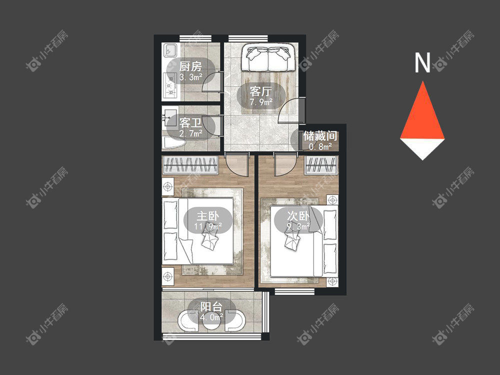 常州勤业四村北区在租房源_小牛看房