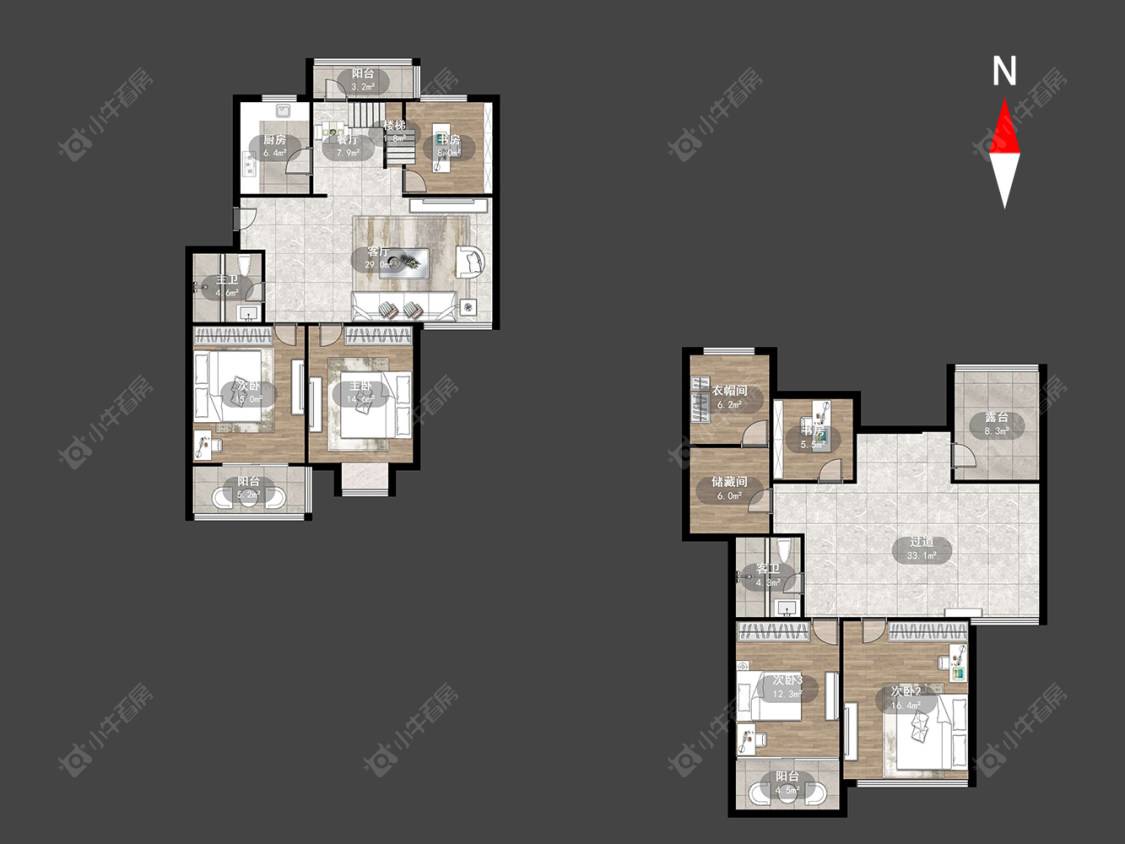 体育花苑房源户型图 常州体育花苑在售二手房源户型图_小牛看房
