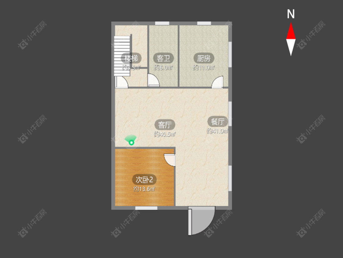 常州焦园新村在售二手房源户型图_小牛看房