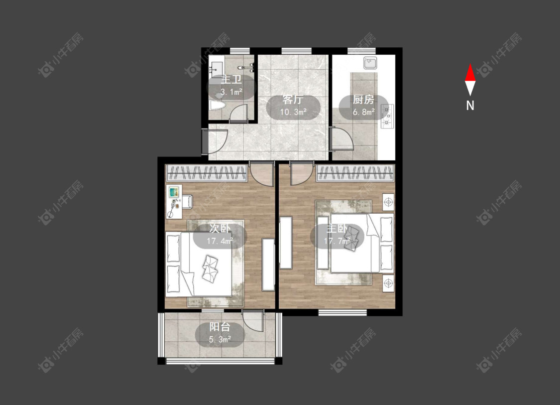 常州劳动新村南区在售二手房房源户型图_小牛看房