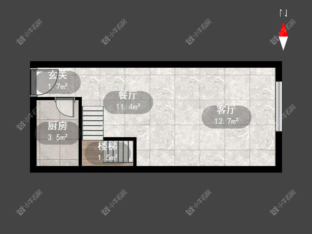 常州现代城在租房源户型图_小牛看房