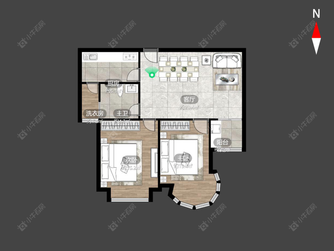 常州凯尔枫尚花园在售二手房_小牛看房