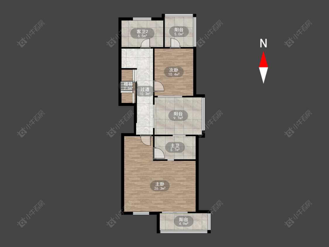 常州水韵江南在售二手房源户型图_小牛看房