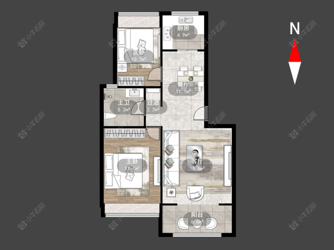 顺园二村房源户型图 常州顺园二村在售二手房源户型图_小牛看房