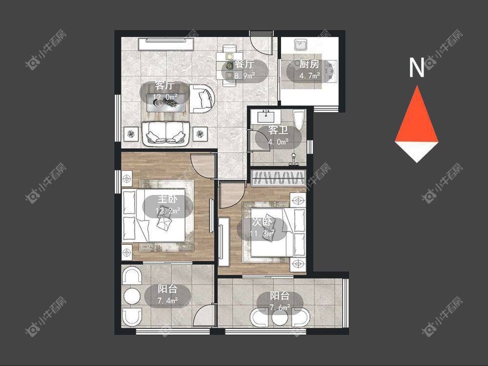 常州怡美花园在租房源_小牛看房