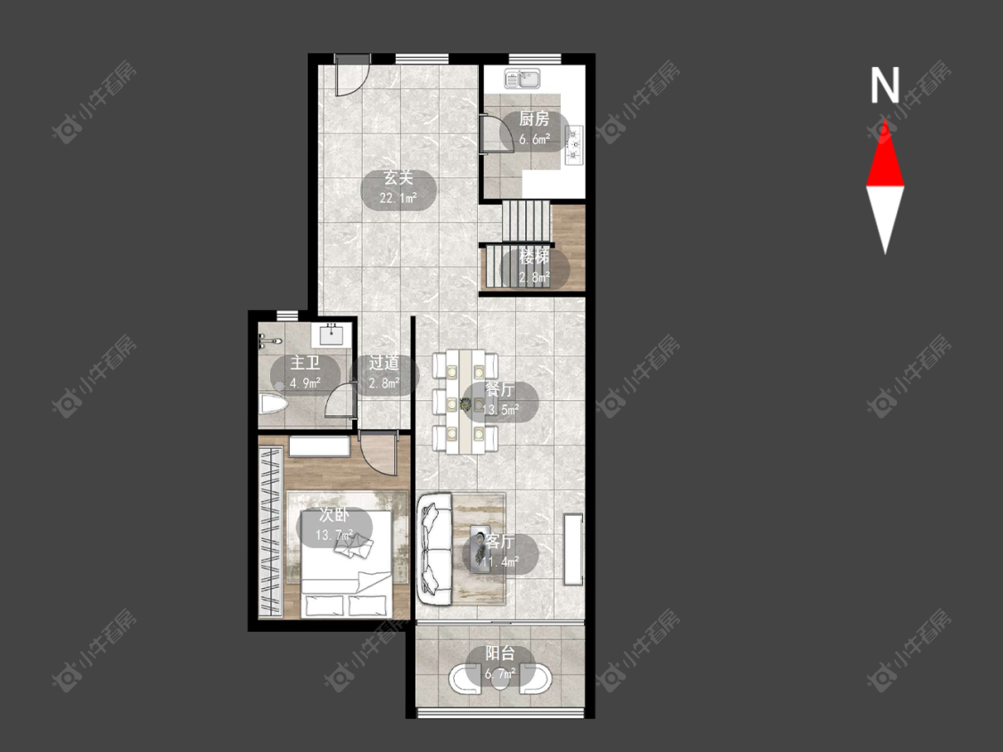 常州雅居乐常乐府在售二手房源户型图_小牛看房