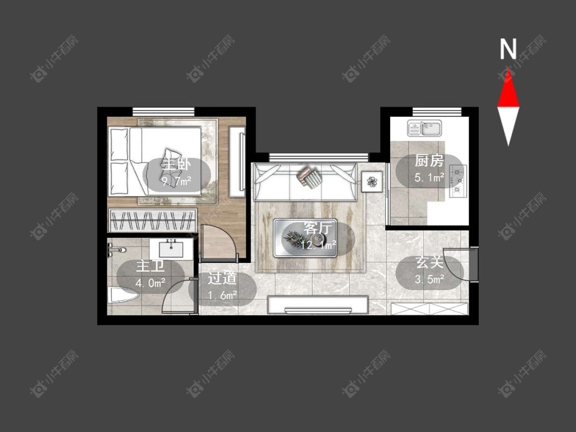中天名园房源户型图 常州中天名园在售二手房源户型图_小牛看房