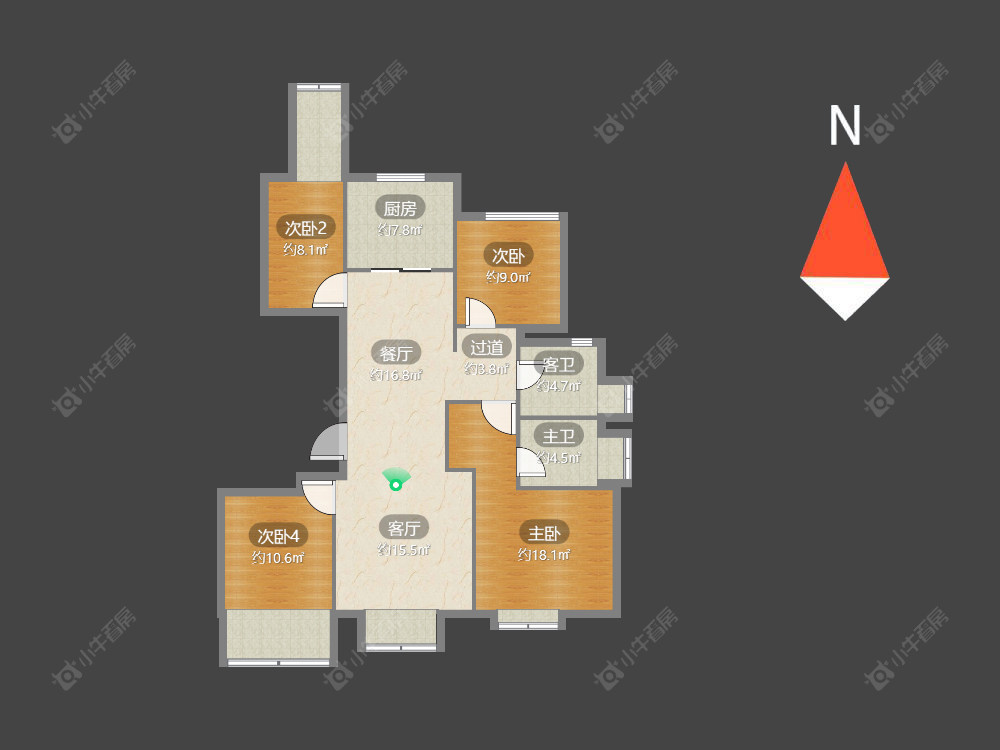 玉兰广场三期房源户型图 常州玉兰广场三期在售二手房源户型图_小牛看房