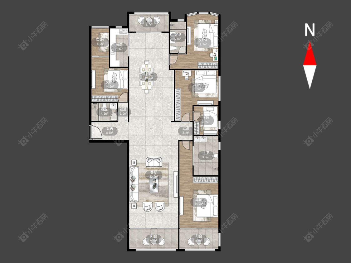 雅居乐星河湾房源户型图 常州雅居乐星河湾在售二手房源户型图_小牛看房