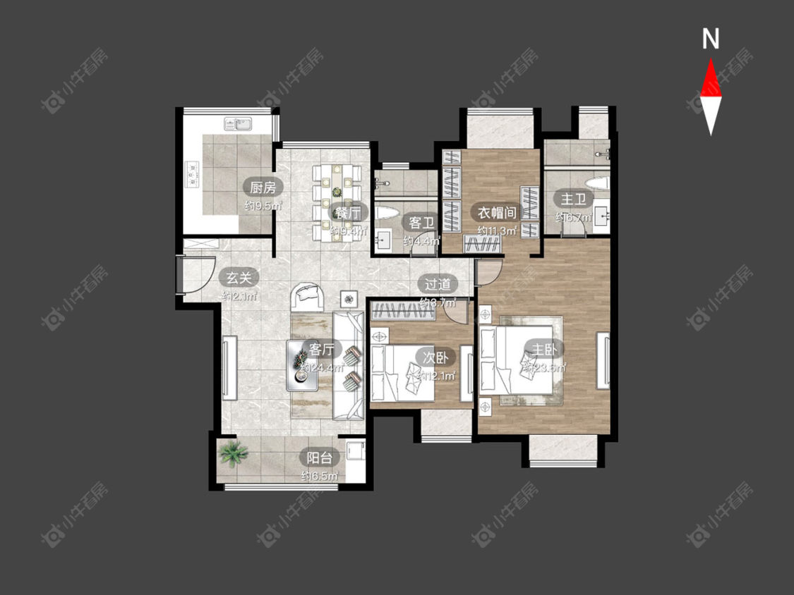 常州世茂香槟湖一期在售二手房_小牛看房