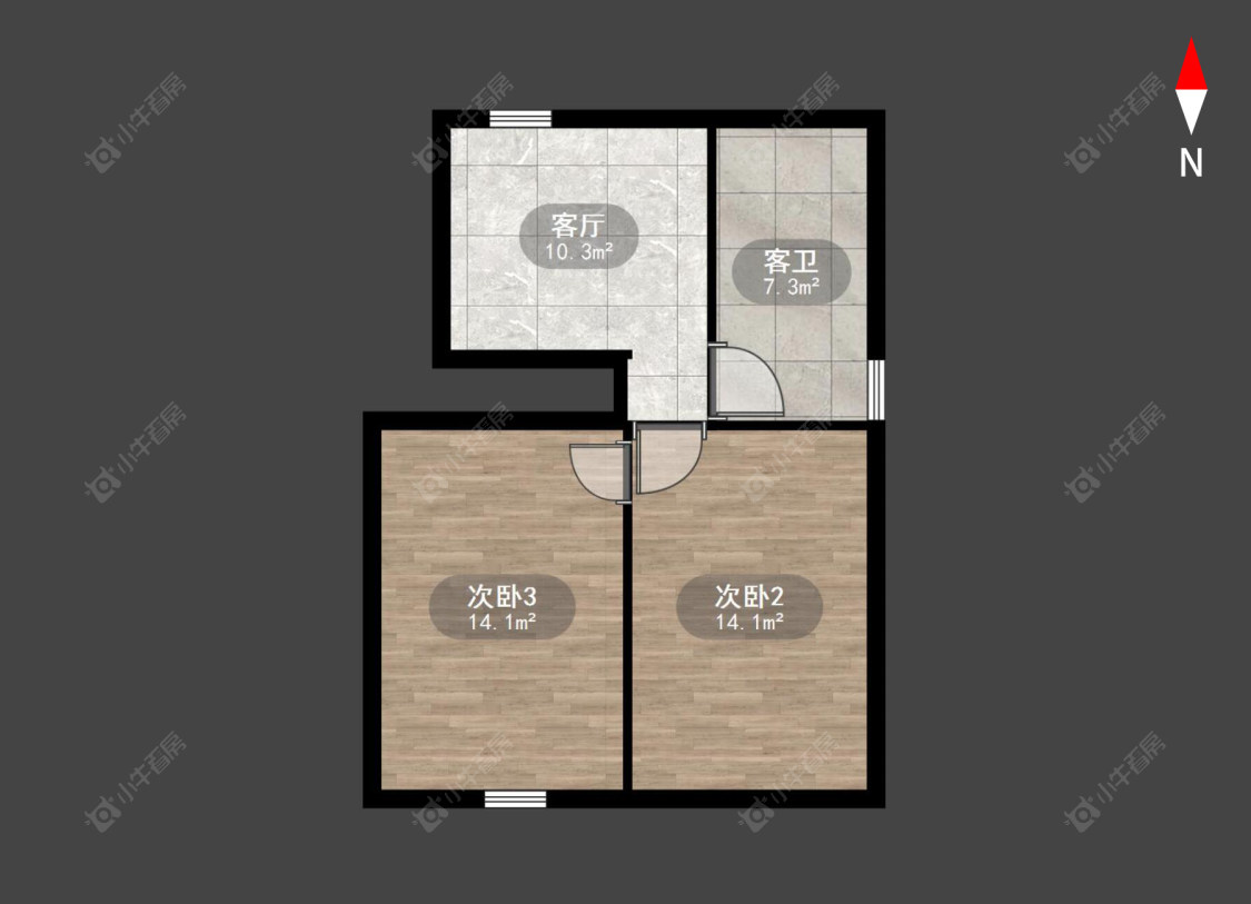 常州工人新村南在售二手房房源户型图_小牛看房