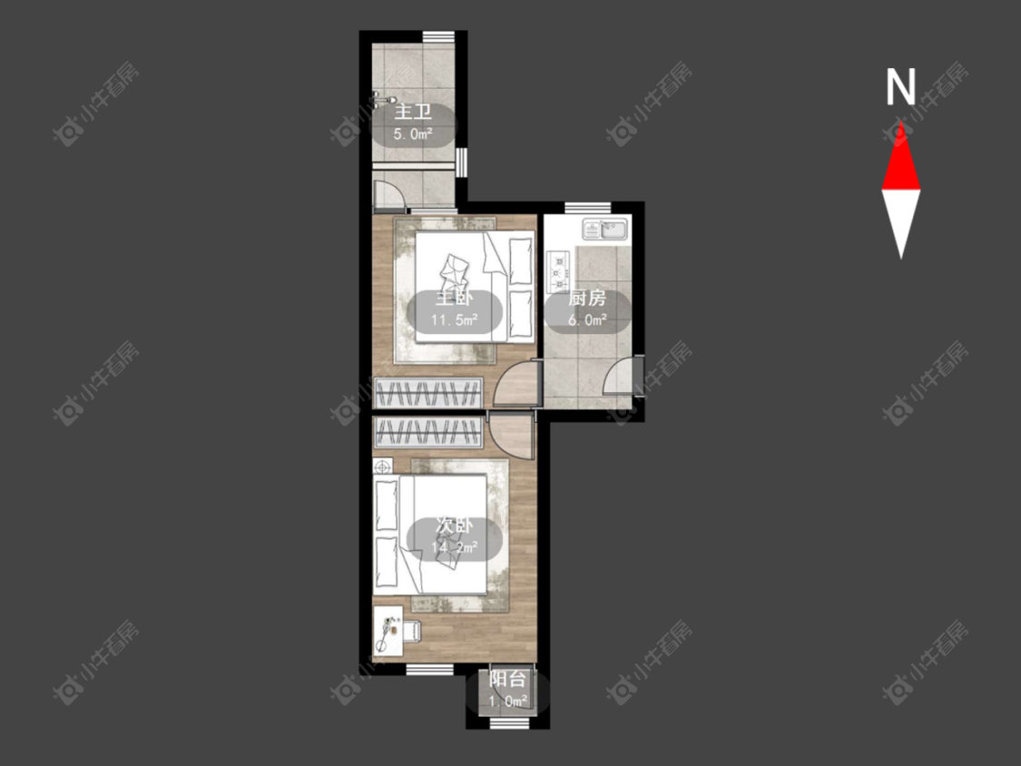 冶金新村房源户型图 常州冶金新村在售二手房源户型图_小牛看房