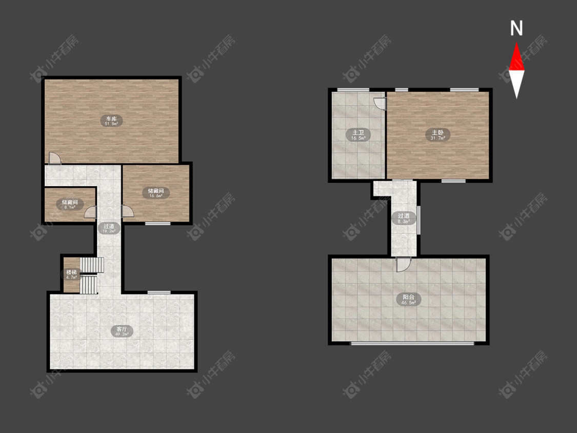 常州金新御园别墅区在售二手房房源户型图_小牛看房