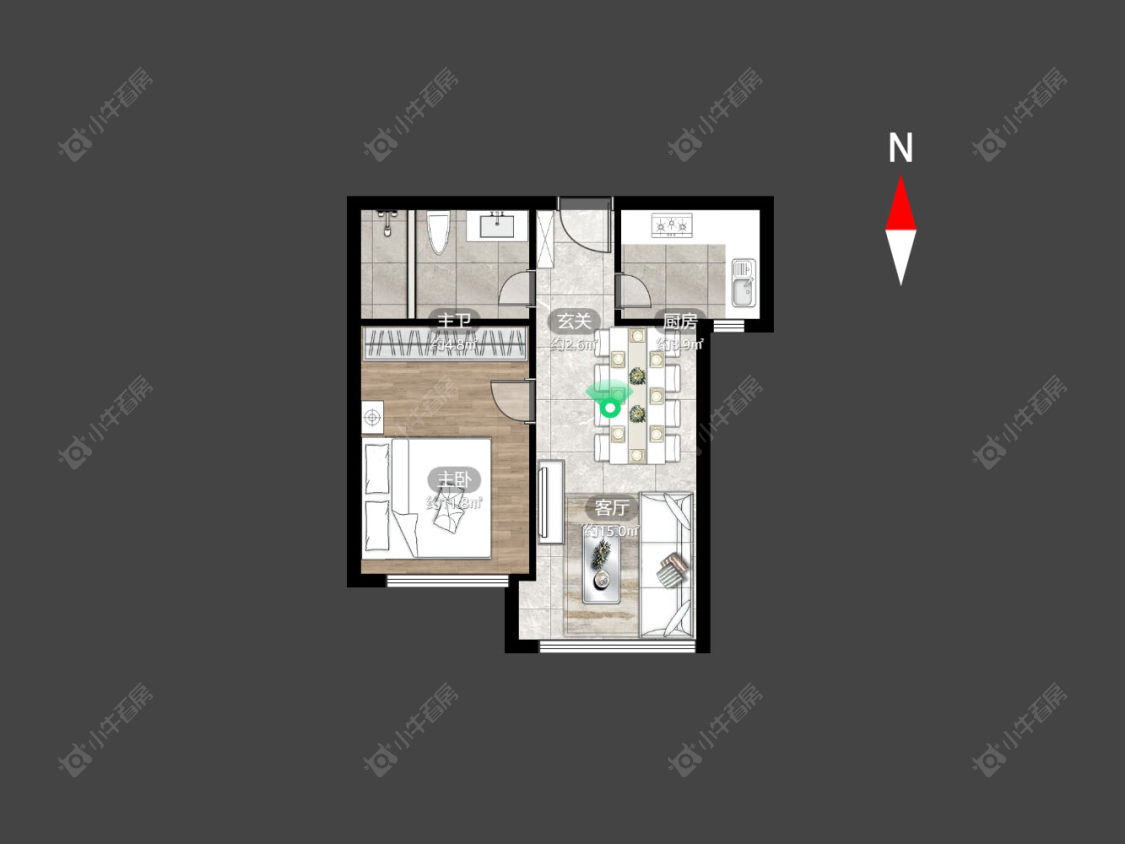 常州金色新城西区在售二手房源户型图_小牛看房