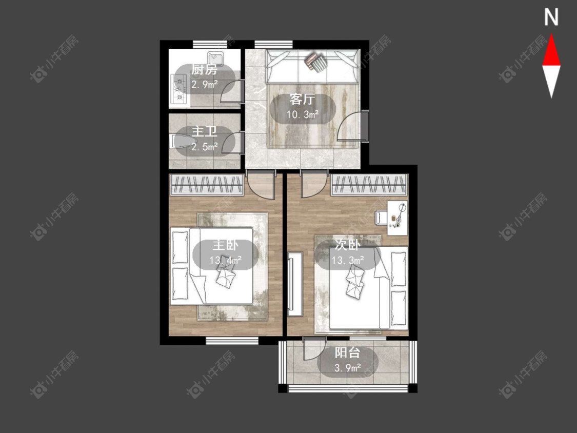 机械新村房源户型图 常州机械新村在售二手房源户型图_小牛看房