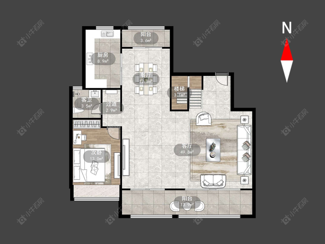 印山风华房源户型图 常州印山风华在售二手房源户型图_小牛看房