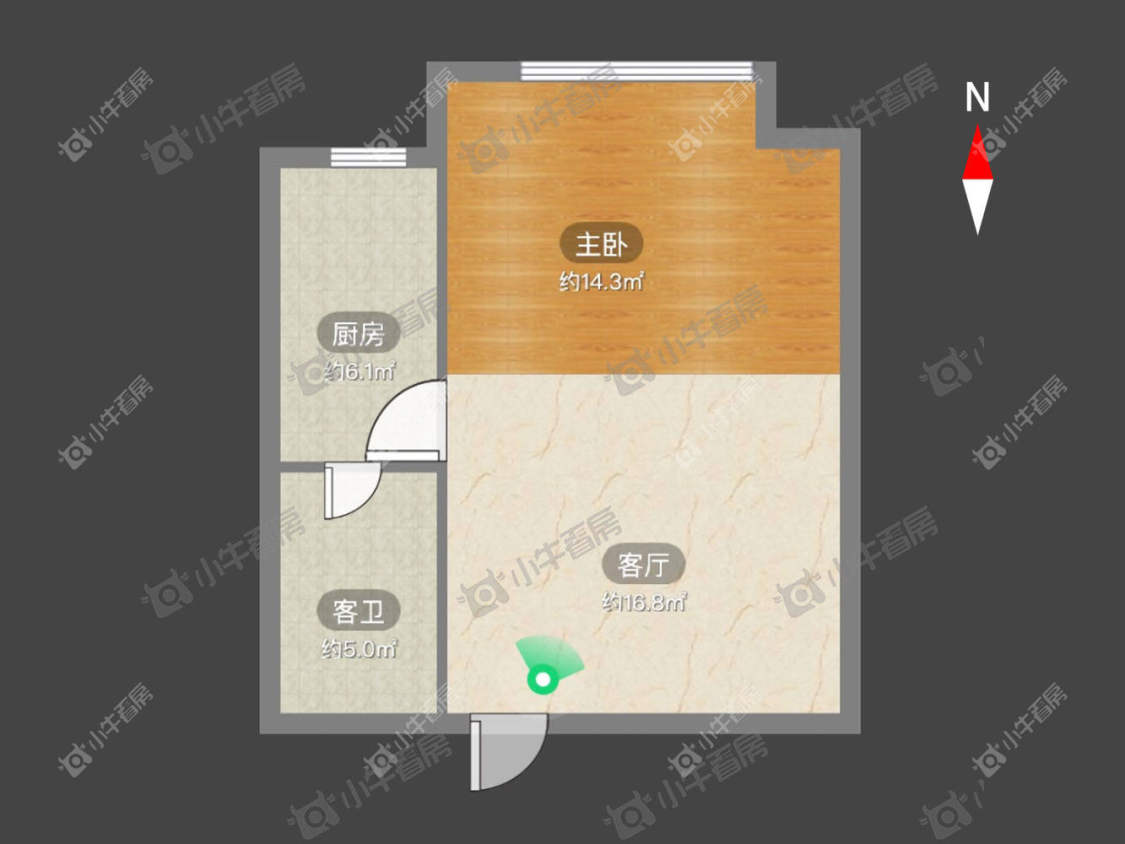 常州中央花园租房_中央花园1室1厅房源出租