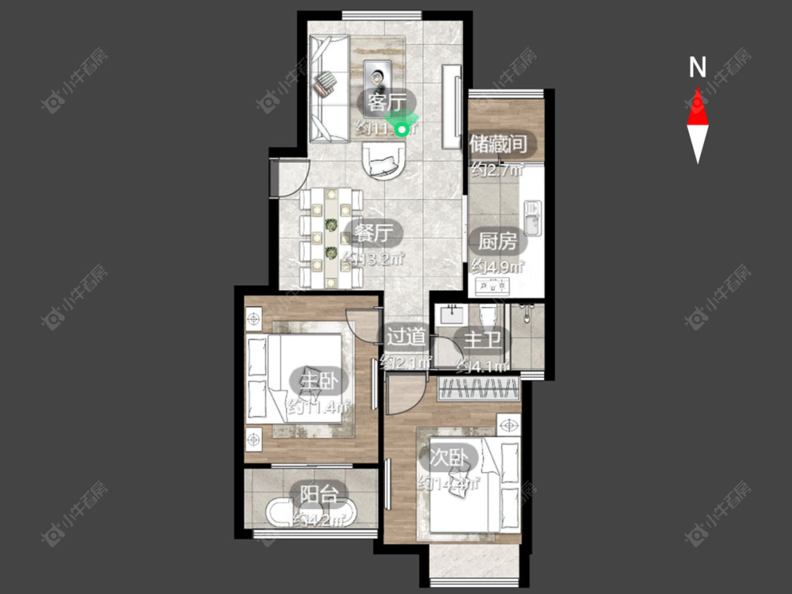 常州怡枫苑在售二手房源_小牛看房