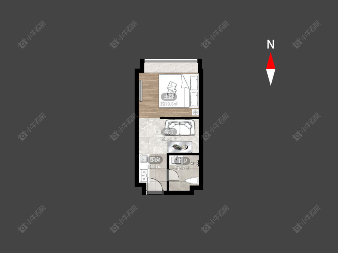 常州中意宝第在售二手房源户型图_小牛看房