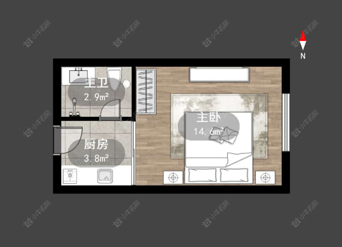 常州海伦小屋在售二手房源户型图_小牛看房