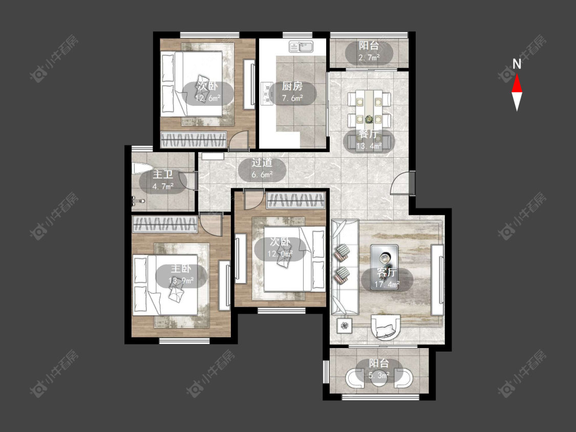 翠堤湾花园房源户型图 常州翠堤湾花园在售二手房源户型图_小牛看房