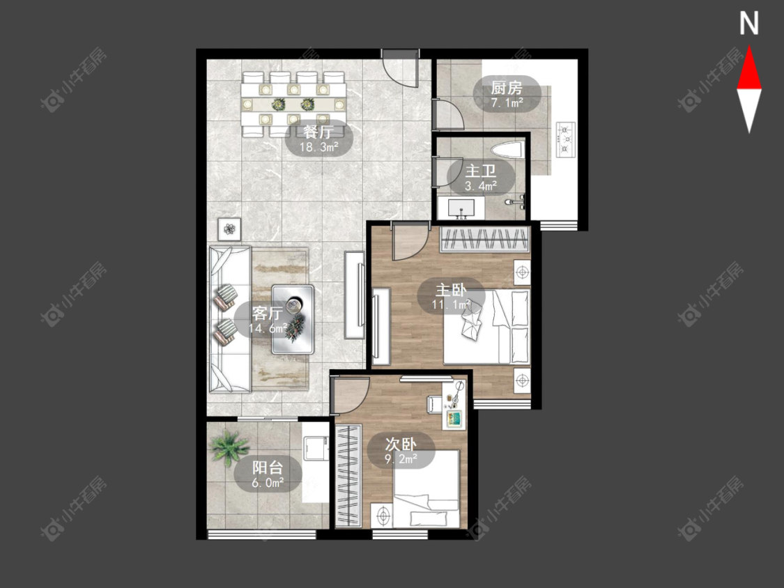 常州嘉宏盛世在售二手房源_小牛看房