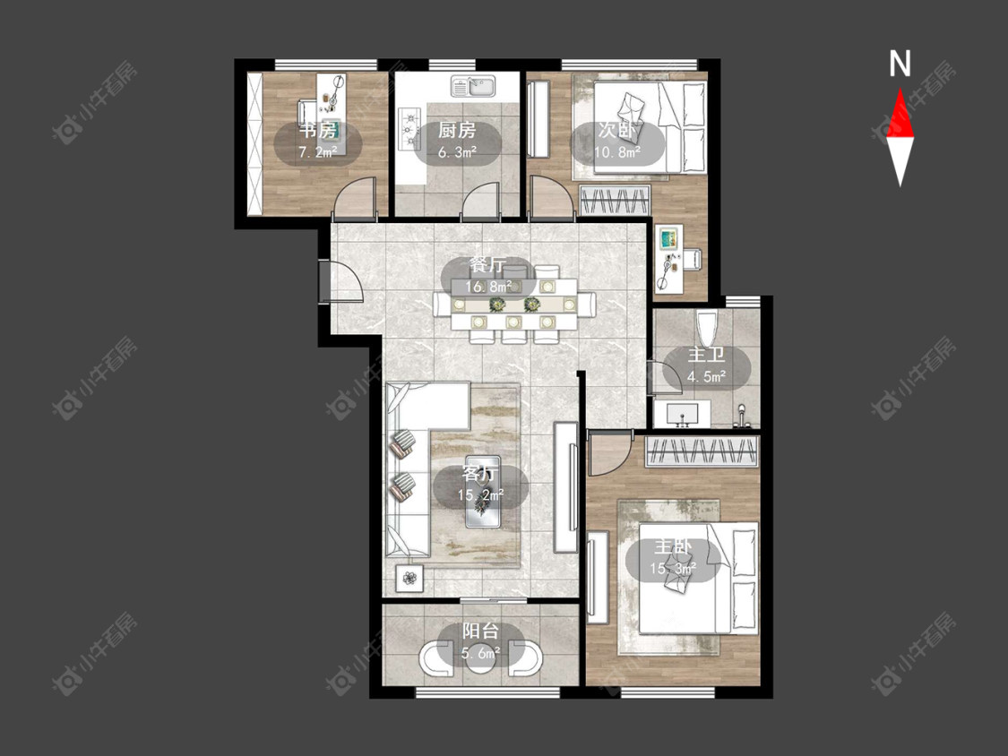 常州上书房在售二手房源户型图_小牛看房